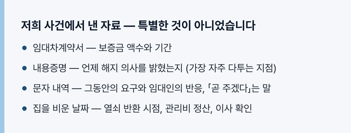 낸 자료