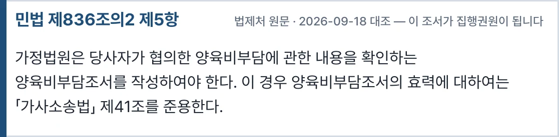 민법 제836조의2 제5항