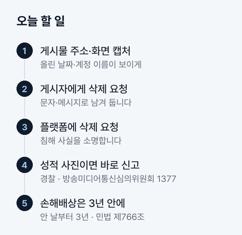 오늘 할 일