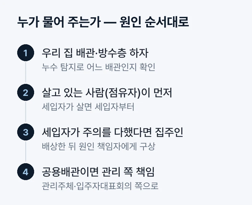 누가 물어 주는가
